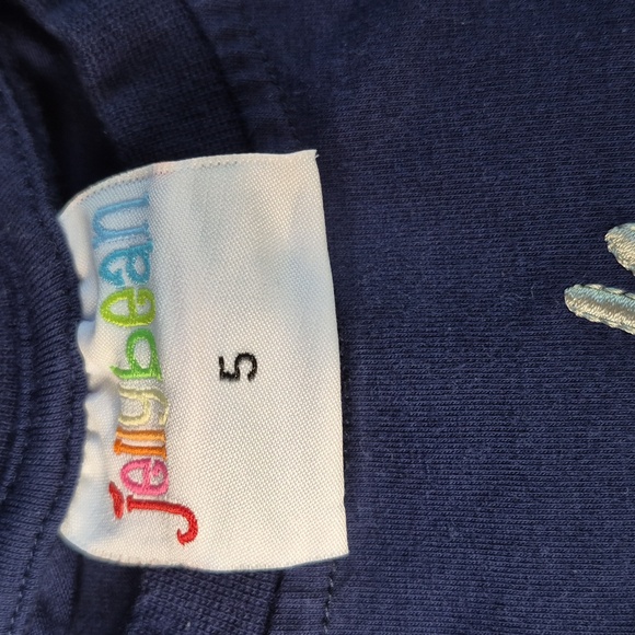 Jelly Bean Toddler Blue T-Shirt with Colorful Truck Design Size 5 - Picture 4 of 6